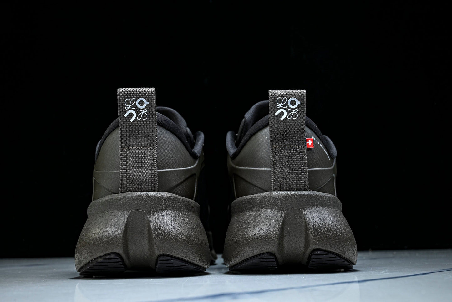 LOEWE × ON Cloudsolo 'Dark Brown Black'