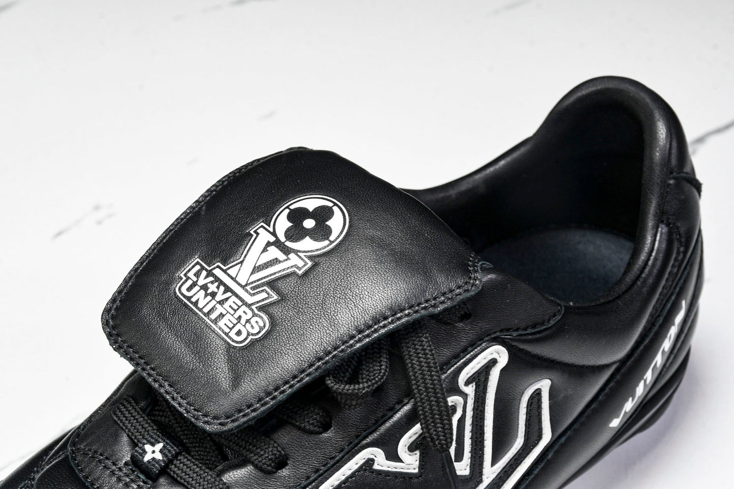 Louis Vuittоп Footprint Football Sneaker 'Black'