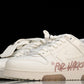 Off-White Out Of Office OOO Low Top "For Walking" - White Pink