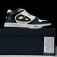 D1or B57 Mid-Top "Navy Blue White'
