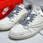 Travis Scott AJ1 Low x Supreme 'White Grey 3.0' (Custom)