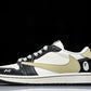 Travis Scott AJ1 Low x BAPE 'Beige Black White' (Custom)