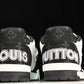 Louis Vuittоп Trainer Low Velcro Strap 'Monogram Denim Black'