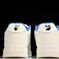 Off-White Out Of Office OOO Low Top "For Walking" - White Blue