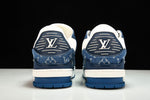 Louis Vuittоп Trainer Low 'Monogram Denim White Blue'