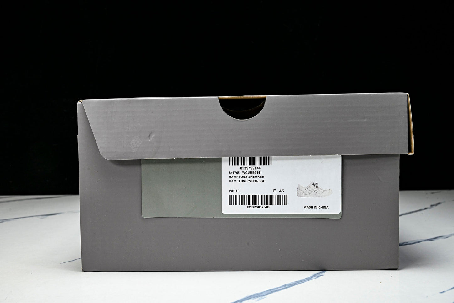 Вalenciaga Hamptons Worn-Out Sneaker 'White'