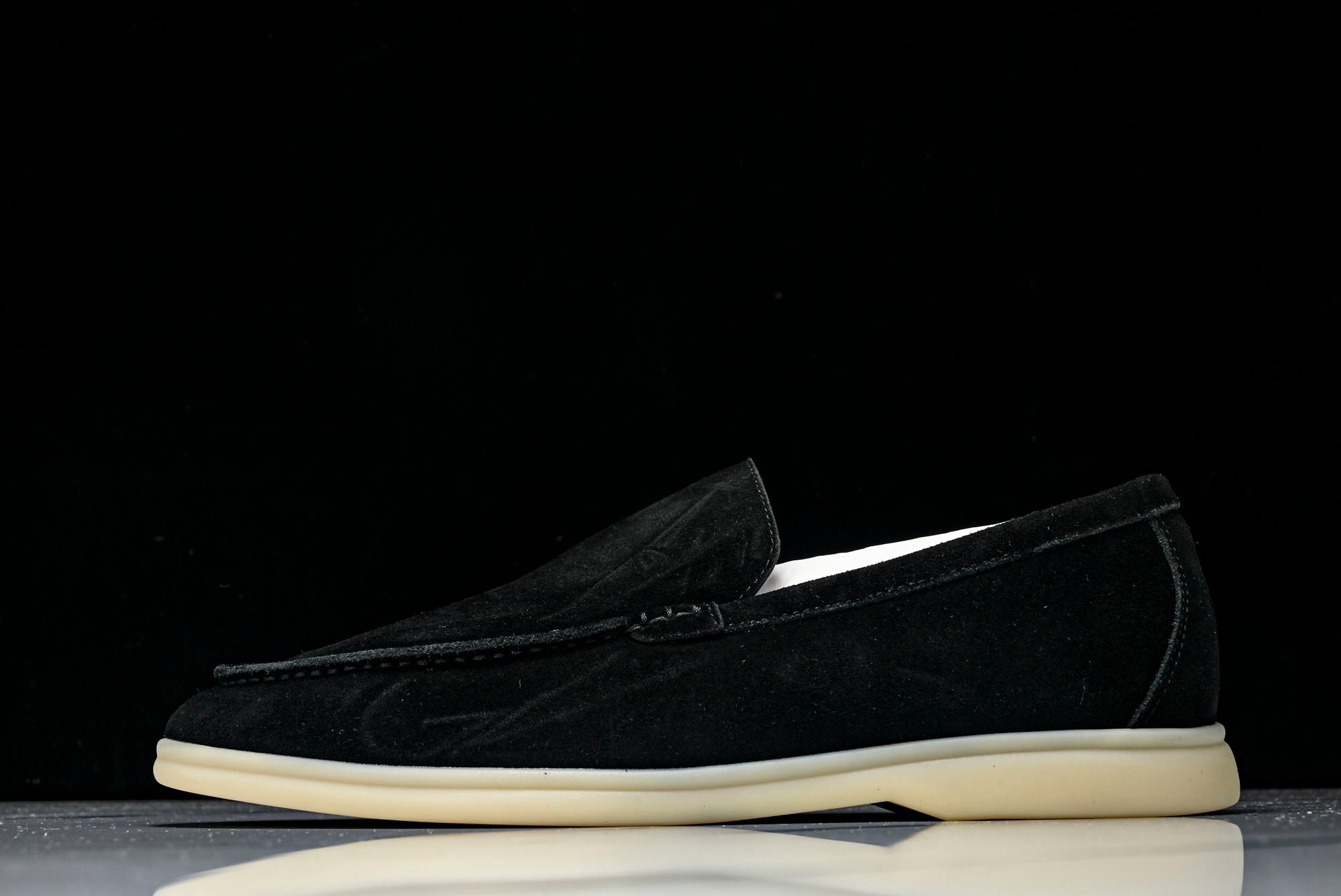 Loro Piana Summer Walk Loafer 'Black'