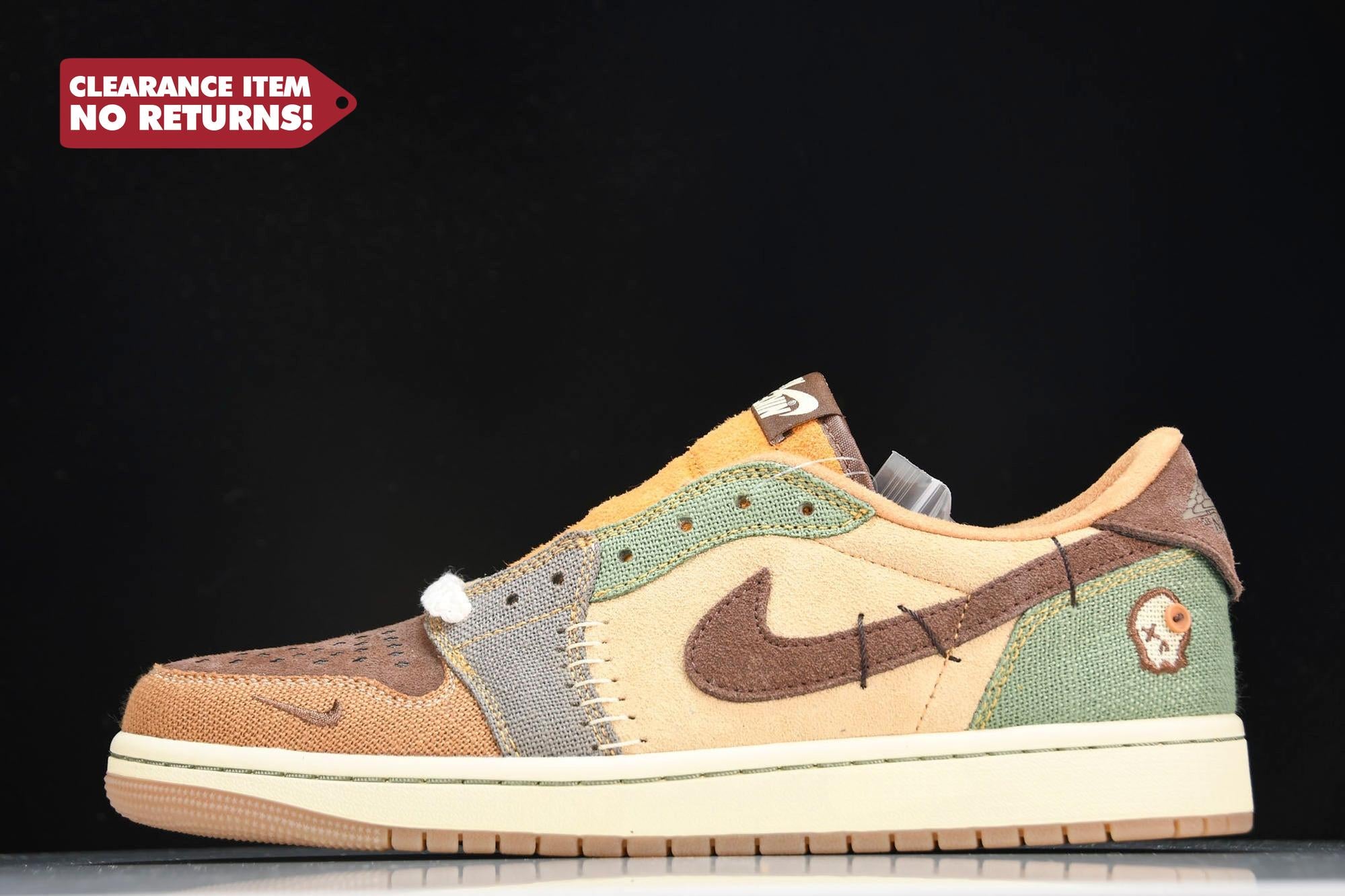 Zion Williamson x AJ1 Retro Low OG 'Voodoo' - UK 6 / US 7 / EU 40