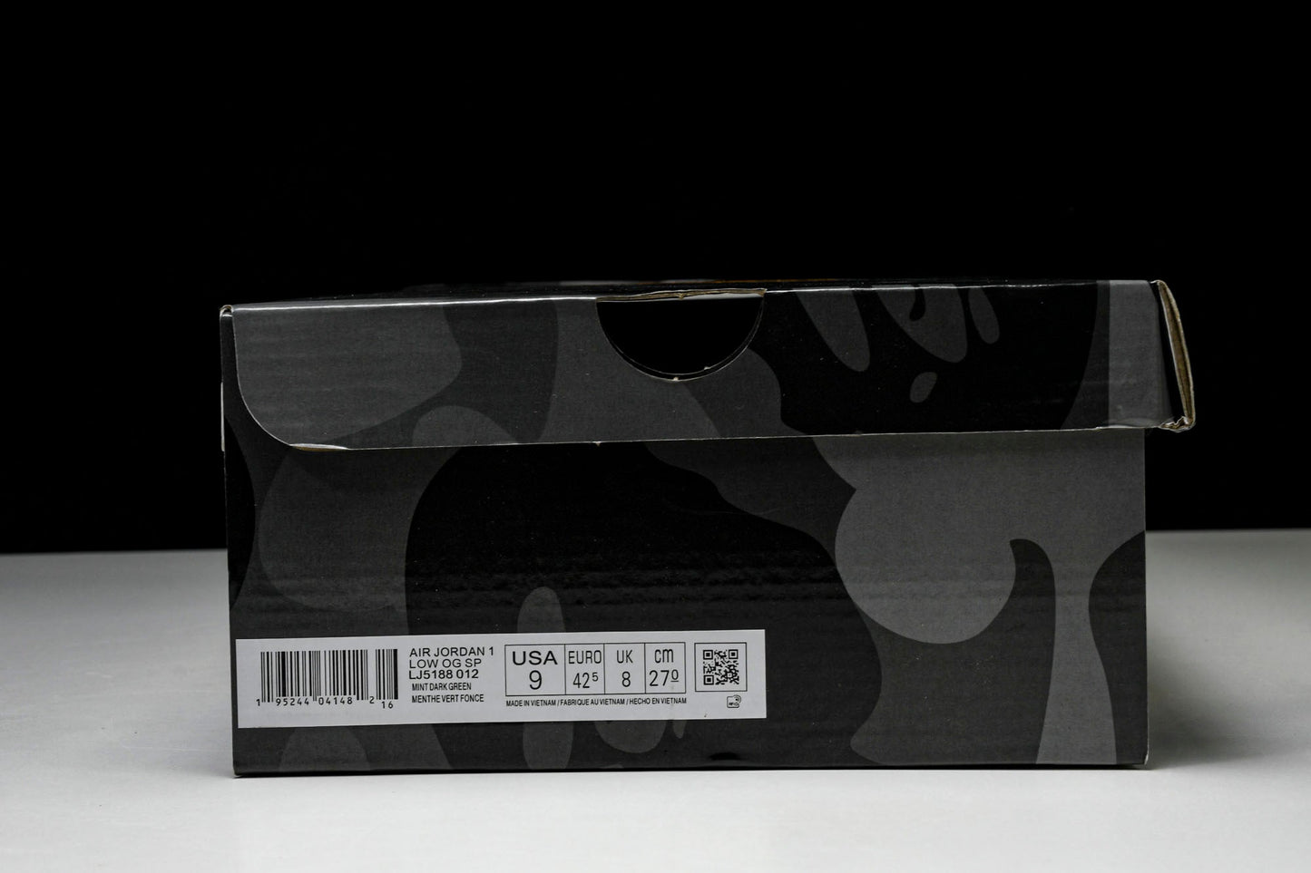Travis Scott AJ1 Low x BAPE 'White' (Custom)
