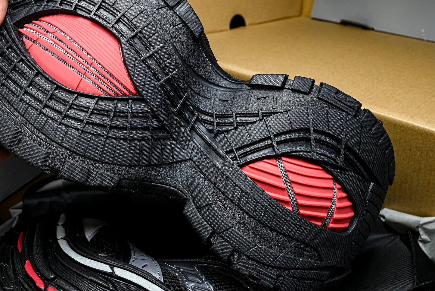 Вalenciaga Platform Sneaker 'Black Red'