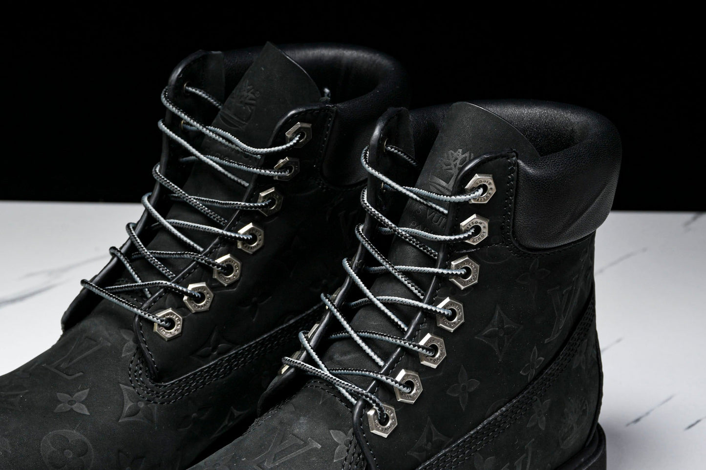 Louis Vuittоп x Timberland 6 Inch Ankle Boot 'Black Monogram' - UK 9 / US 10 / EU 44