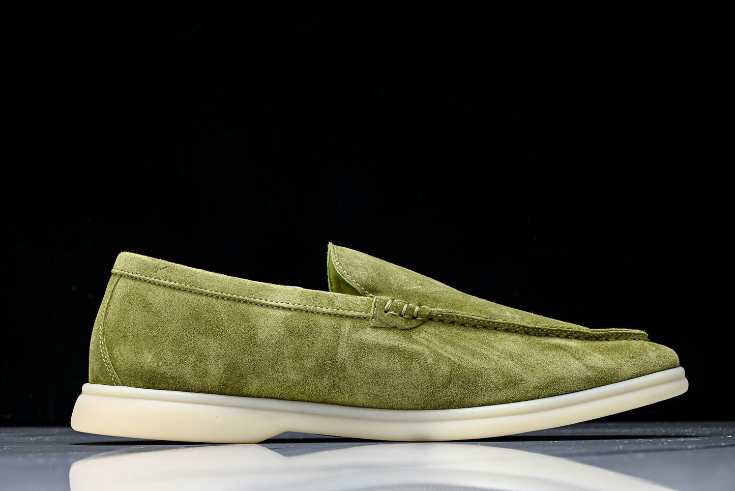 Loro Piana Summer Walk Loafer 'Green'