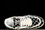 Louis Vuittоп Trainer Low 'Black Monogram Textile'