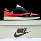 Travis Scott AJ1 Retro Low ‘Black Red' (Unreleased)
