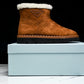 Prada Suede Booties 'Brown'