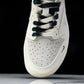Travis Scott AJ1 Low x Supreme 'White Black Sole' (Custom)