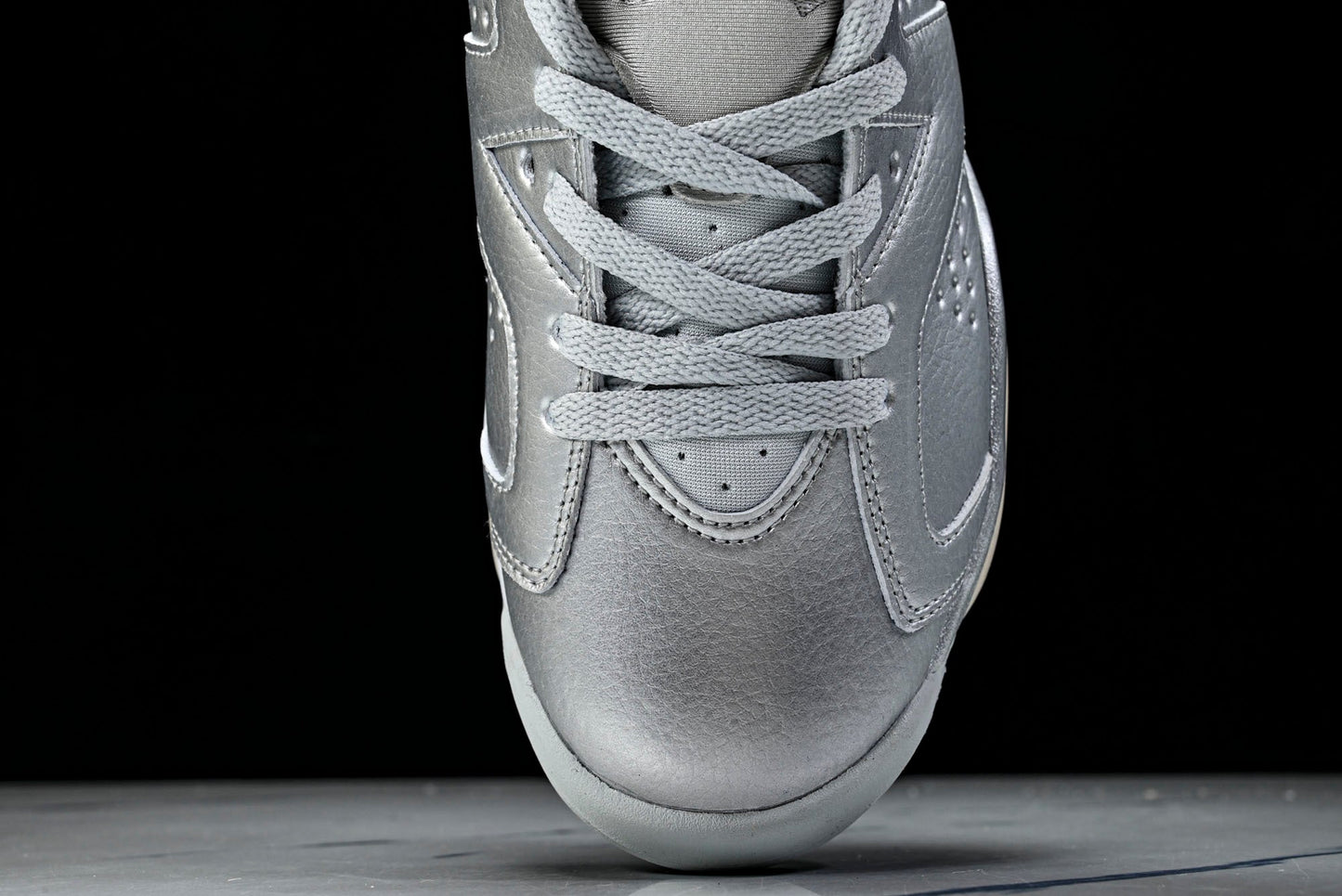 AJ6 Retro x PSG 'Metallic Silver'