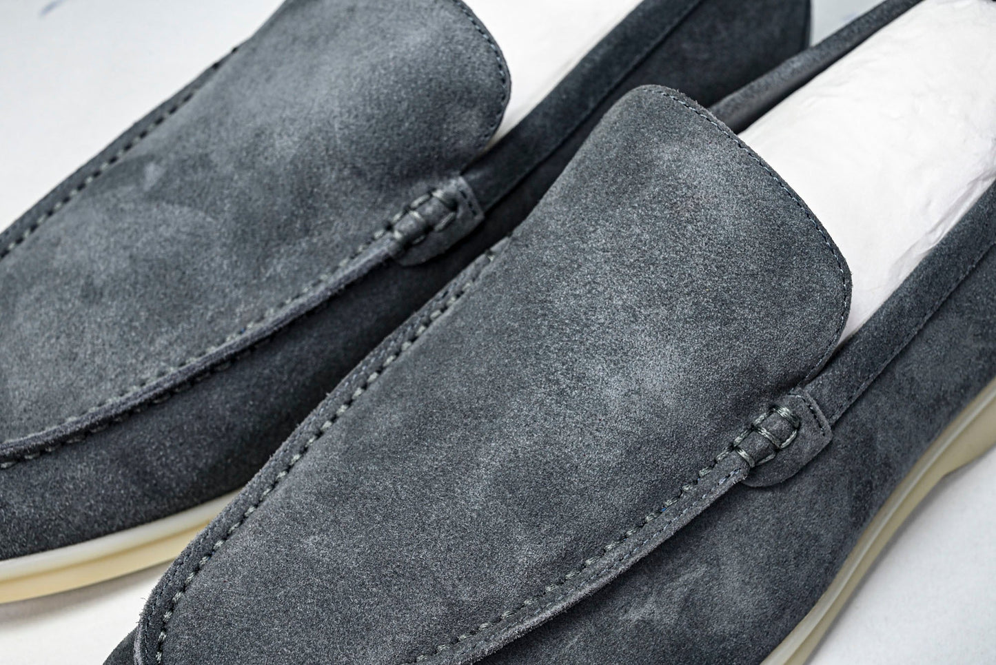 Loro Piana Summer Walk Loafer 'Charcoal'