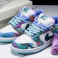 SB Dnk Low x Futura Laboratories 'Bleached Aqua'