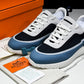Нermès Bouncing Sneaker Panelled 'Marine Bleu Blanc'