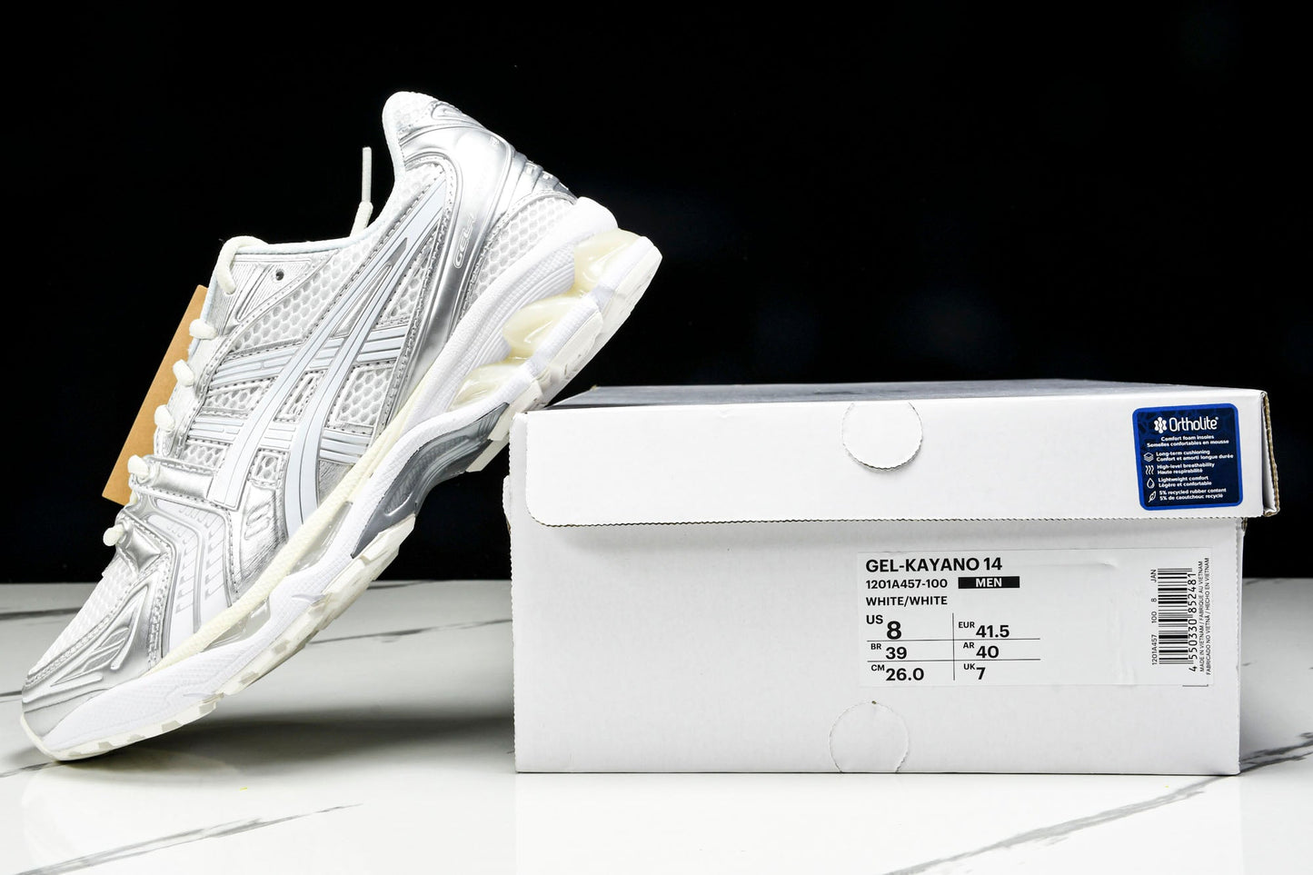 ASIСS Gel-Kayano 14 x JJJJound 'Silver White'
