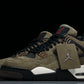 Travis Scott AJ4 Retro 'Olive Mocha' (Friends & Family)