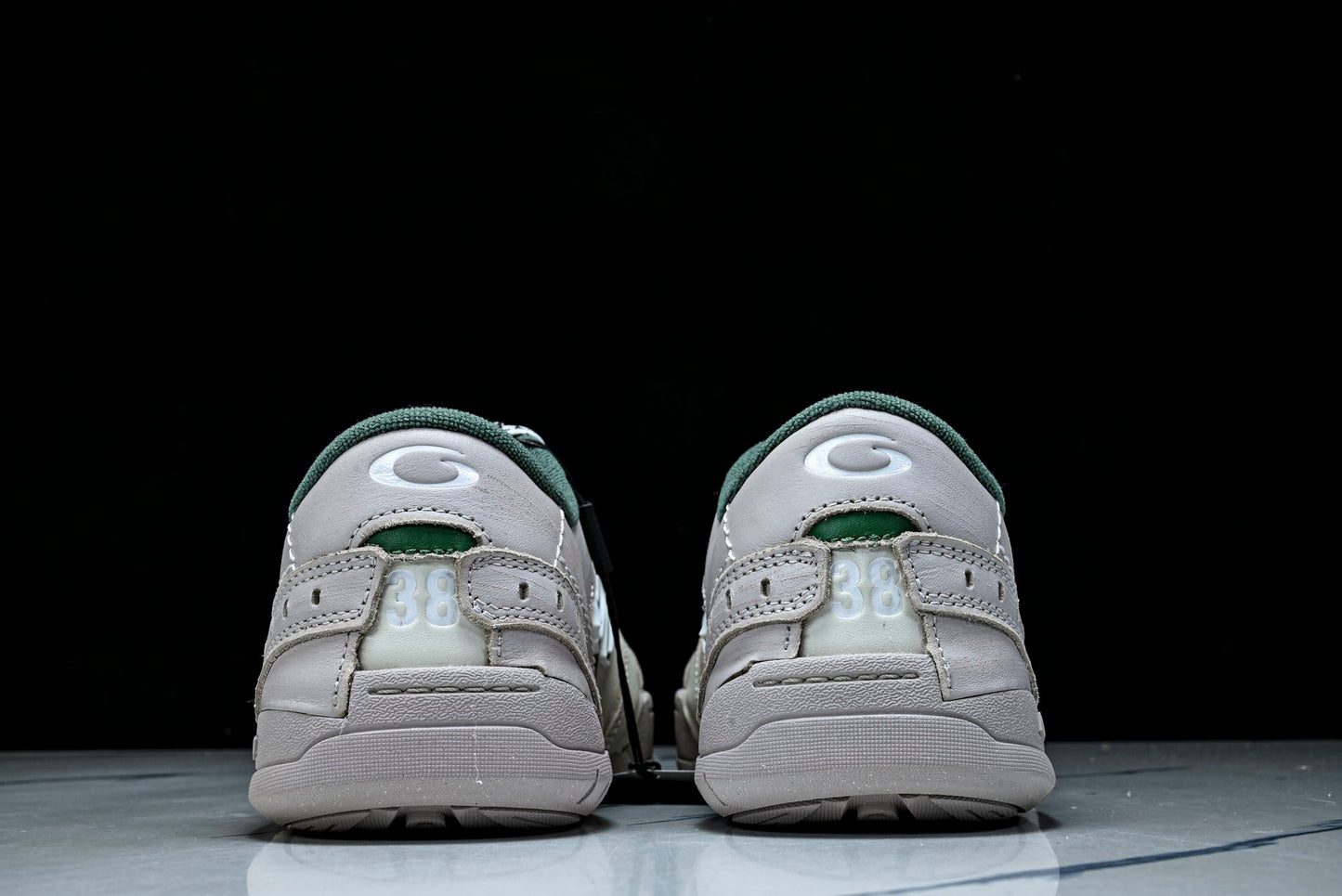 Вalenciaga Hamptons Worn-Out Sneaker 'Beige Green'