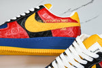 Louis Vuittоп x AF1 by Virgil Abloh 'Yellow Blue Red'