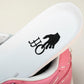 Off-White Out Of Office OOO Low Top 'Sartorial Stitching - Pink White'