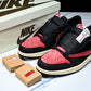 Travis Scott AJ1 Retro Low ‘Black Red' (Unreleased)
