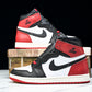 AJ1 High OG 'Black Toe Reimagined'