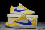 Travis Scott AJ1 Low OG 'Canary' - UK 7.5 / US 8.5 / EU 42