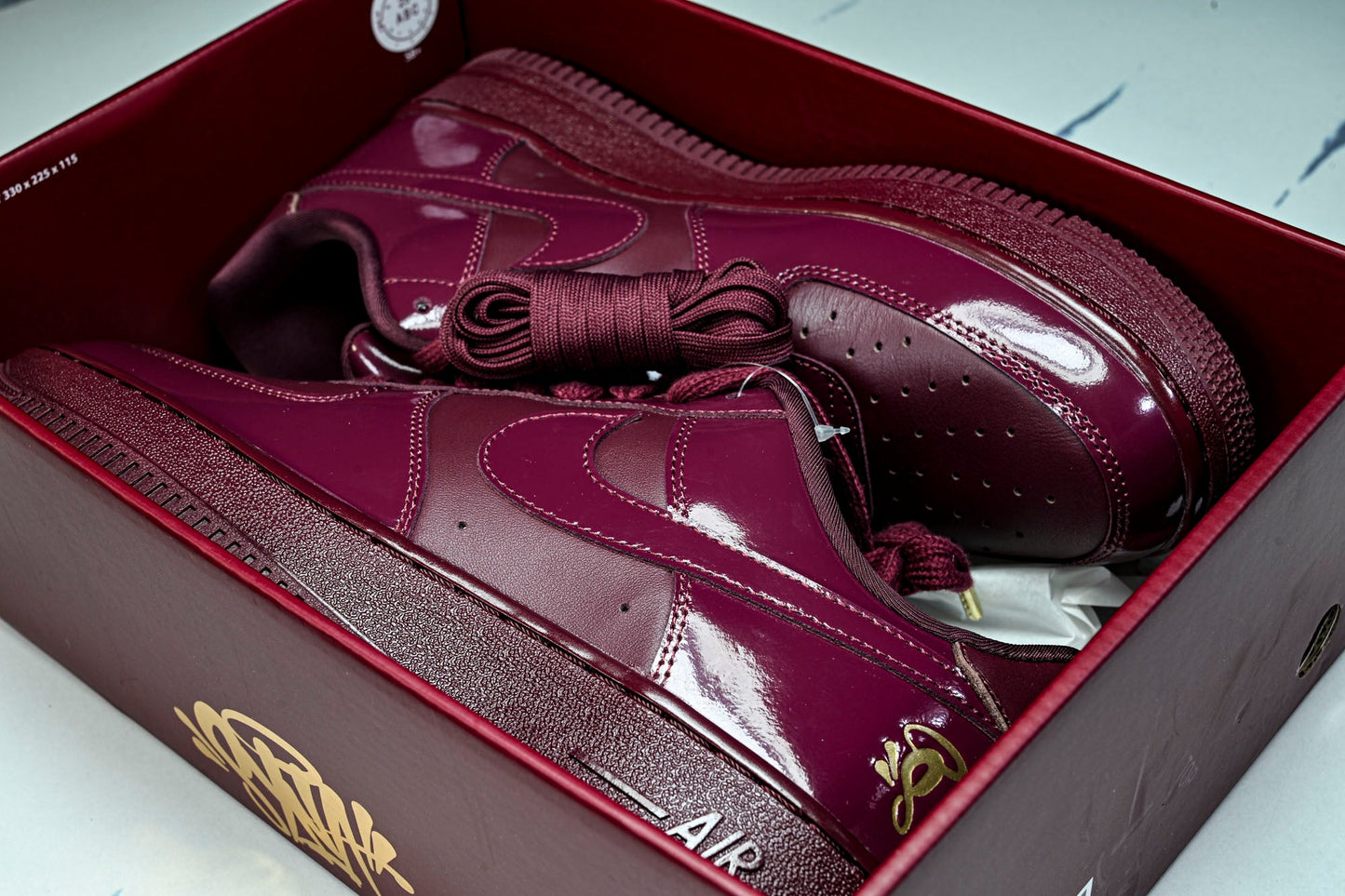 Central Cee Syna x AF1 Low 'Dark Beetroot' (UK Exclusive)