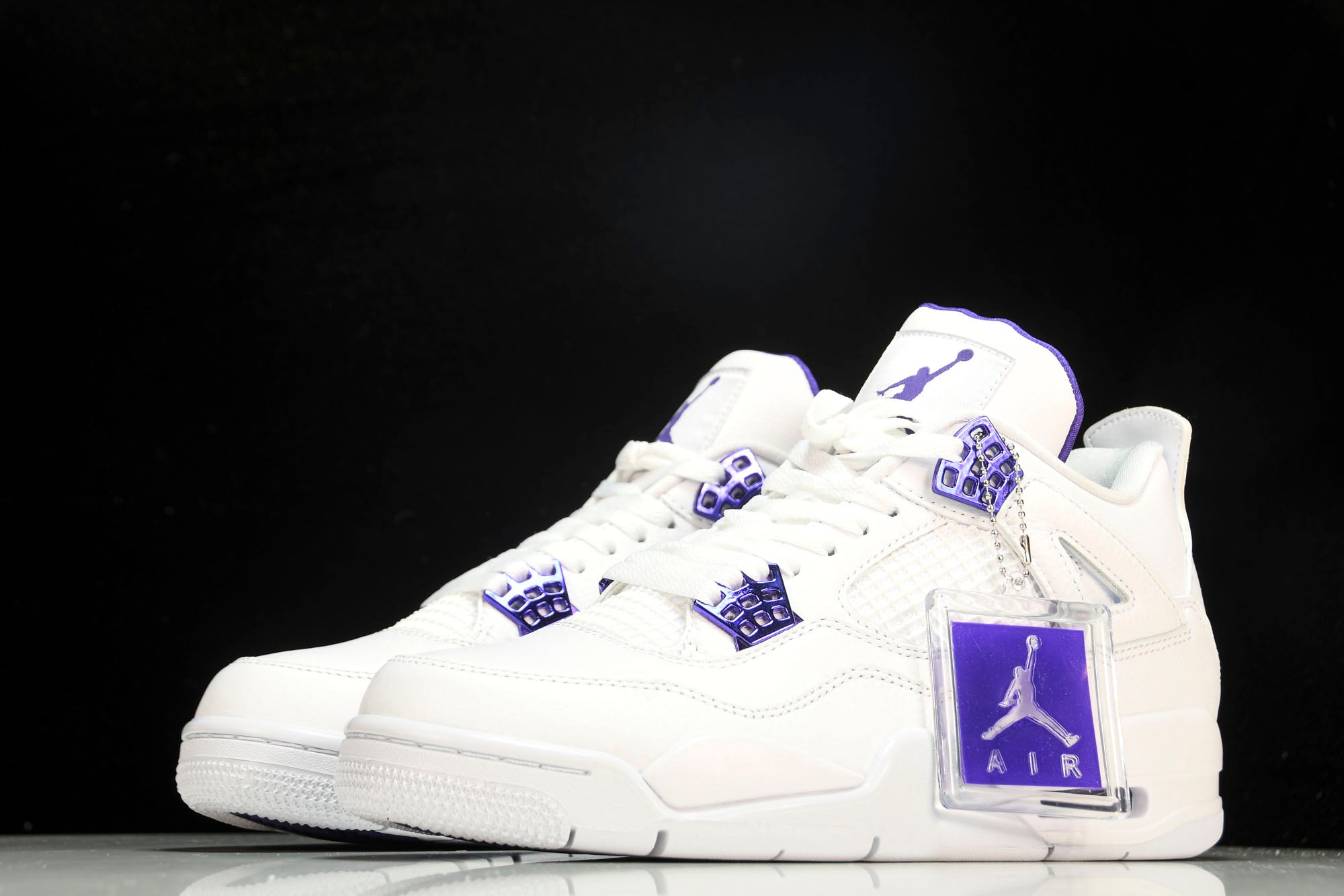 AJ4 Retro OG 'Purple Metallic'