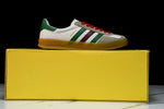 Gucci x Gazelle 'White Green Red'