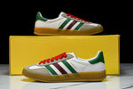 Gucci x Gazelle 'White Green Red'