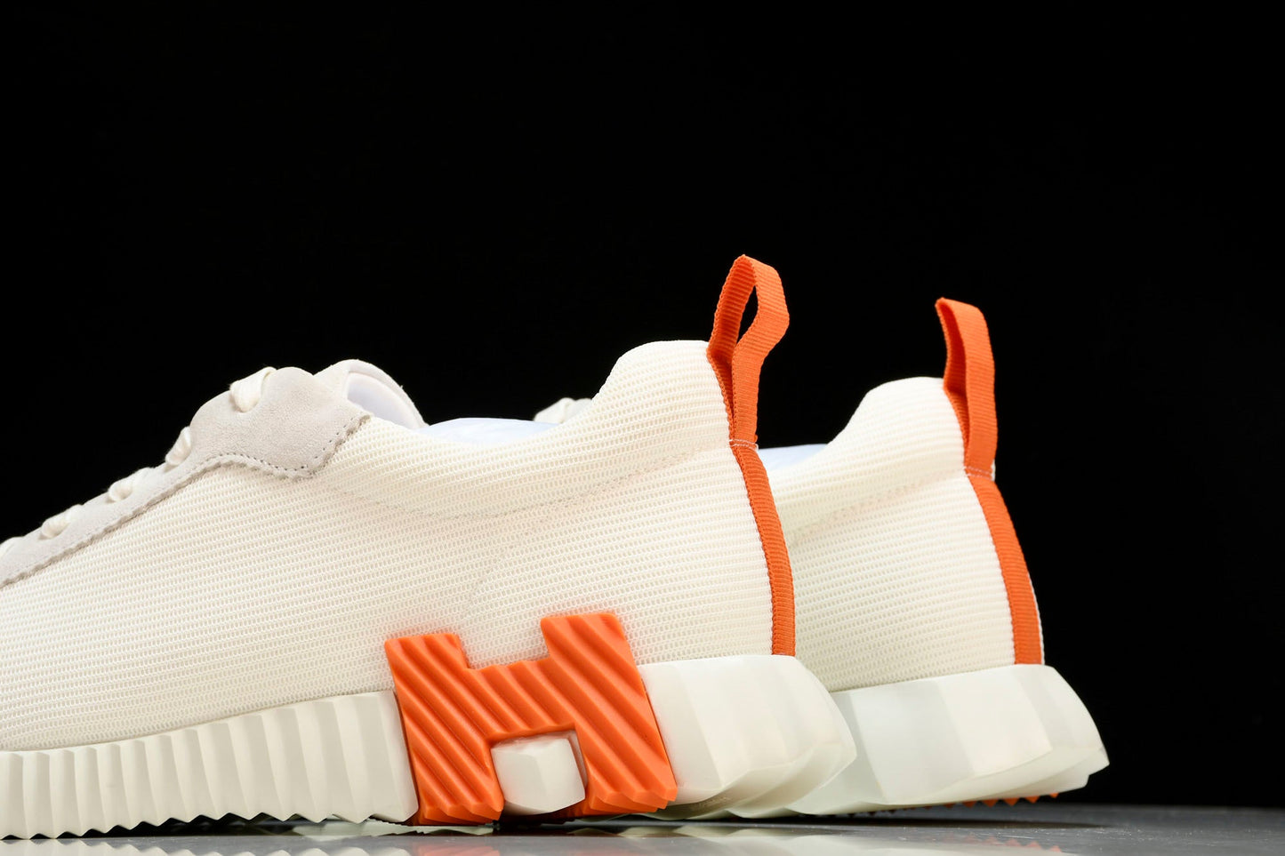 Hermès Bouncing Sneaker 'Blanc Orange'