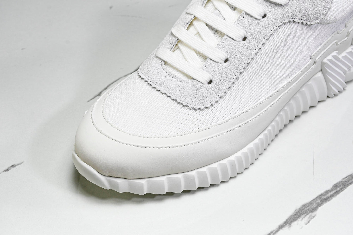 Hermès Bouncing Sneaker Panelled 'Triple White'