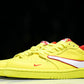 Travis Scott AJ1 Low x Supreme 'Yellow White' (Custom)