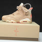 Travis Scott AJ6 Retro ‘British Khaki’