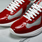 Prada America's Cup Sneaker 'Red Silver'