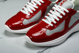 Prada America's Cup Sneaker 'Red Silver'