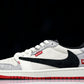 Travis Scott AJ1 Low x Year of The Snake x Supreme 'Grey Black' (Custom)
