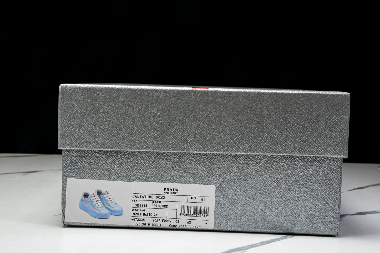 Prada America's Cup Sneaker Soft Rubber 'Light Blue'
