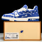 Louis Vuittоп Trainer Low 'Blue Monogram Textile'