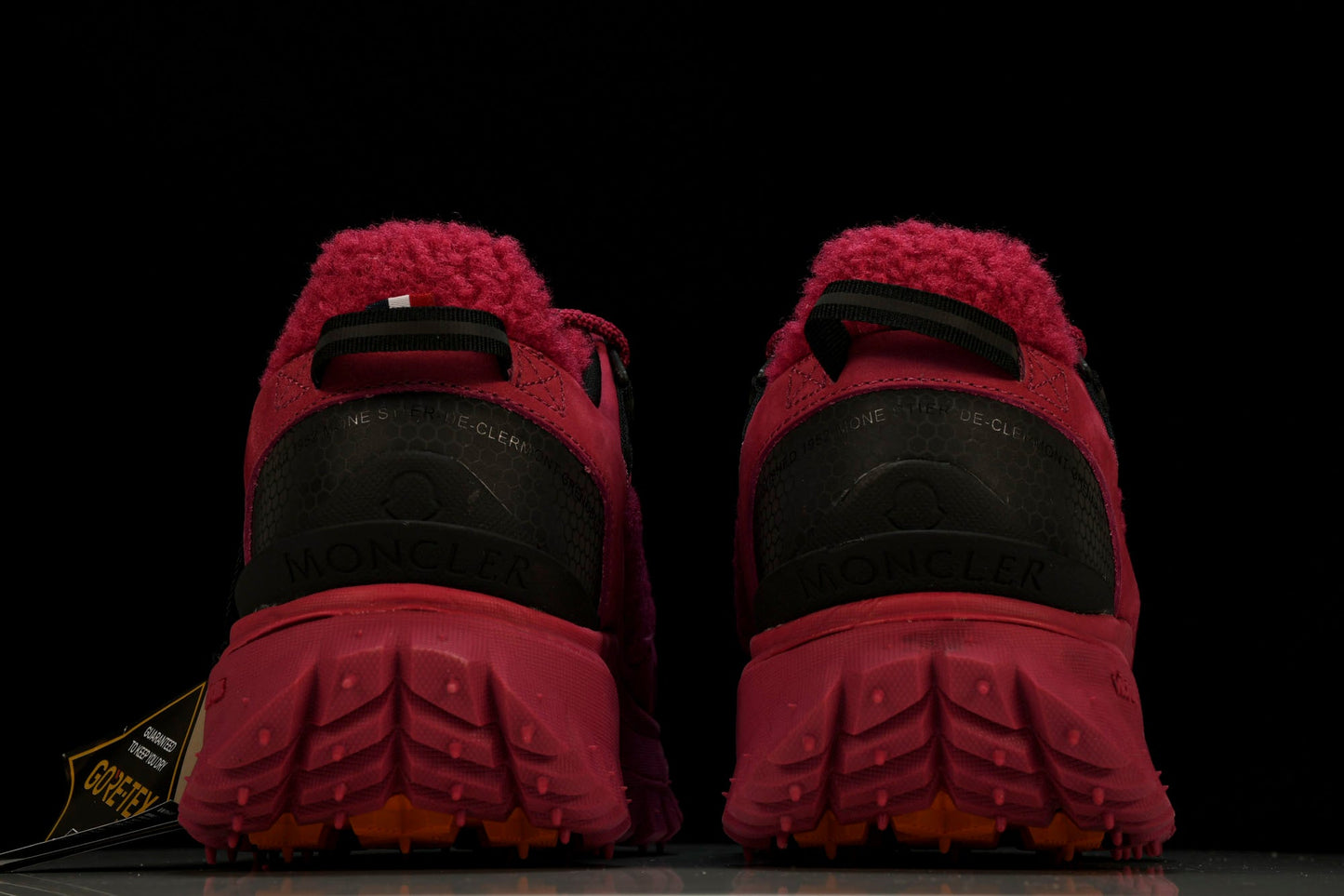 Moncler Trailgrip GTX 'Fuchsia Red Fur'
