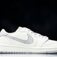 Travis Scott AJ1 Low x BAPE 'White Grey 2.0' (Custom)