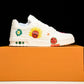 Louis Vuittоп Trainer Low by Yayoi Kusama 'White Print'