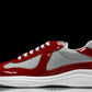 Prada America's Cup Sneaker 'Red Silver'