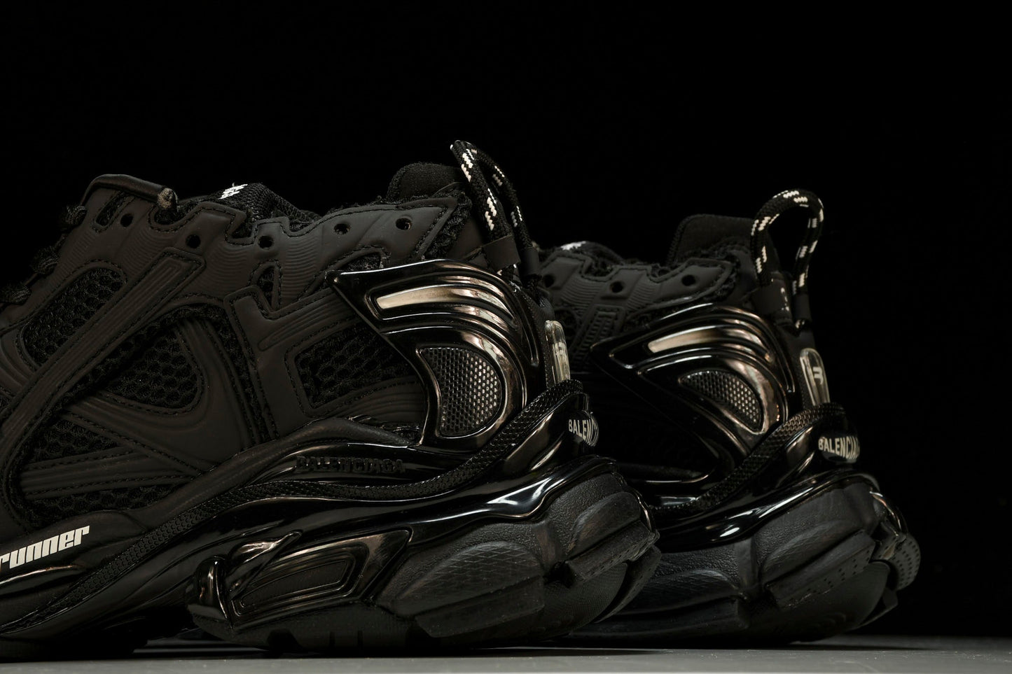 Runner 'Triple Black - Matte' - UK 10 / US 11 / EU 44